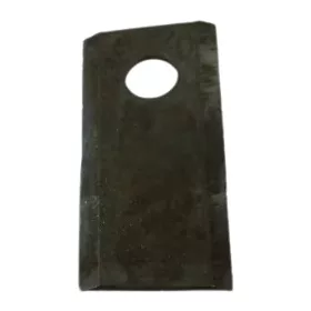   56151210KR, Kramp, Kaszapenge bal 95x45x3,5 mm, Ø16,25 mm-es furat, Kuhnhoz/John Deere-hez/New Hollandhoz, 25-ös csomag