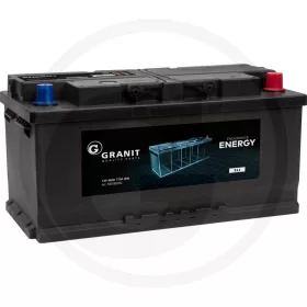   58558838G GRANIT ENDURANCE ENERGY Akkumulátor 12 V 90 Ah Megtöltve, előtöltve és gondozásmentes, kalcium-kalcium technológia