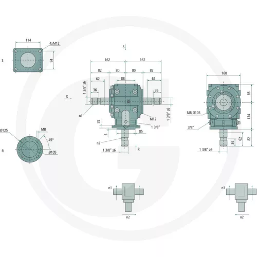 614397328 GRANIT sebességváltó szabadonfutó