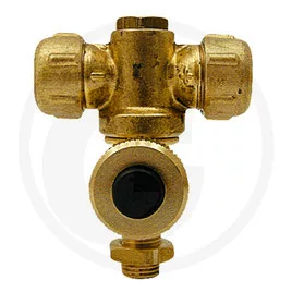 670005842 ARAG Sárgaréz fúvókatartó Külső = 1/4" 0058420