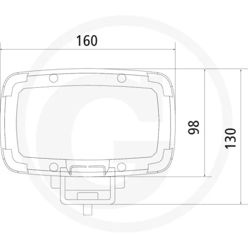 7070010290 GRANIT LED-munkalámpa - A távoli munkaterület megvilágításához