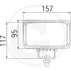7070010301 GRANIT LED-munkalámpa - A távoli munkaterület megvilágításához