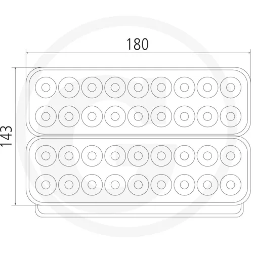 7070010317 GRANIT LED-munkalámpa - A távoli munkaterület megvilágításához