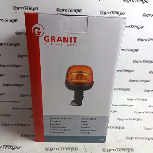 7070010410 GRANIT LED-körvillogó 12, 24 V | Tartócsőre szerelhető