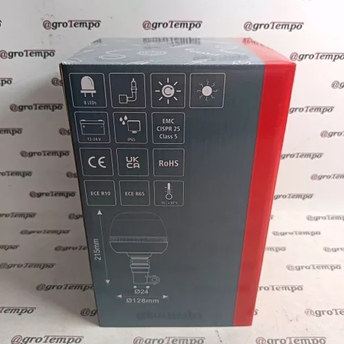 7070010410 GRANIT LED-körvillogó 12, 24 V | Tartócsőre szerelhető