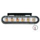 722393 Luminex LED FIGYELMEZTETŐ LÁMPA borostyán, 9-33V + 0,25 M KÁBEL