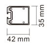 725011 Luminex LED FORGALMI TANÁCSADÓ + 3,1 M KÁBEL + KAPCSOLÓ, 772 MM, 5 x LED MODUL