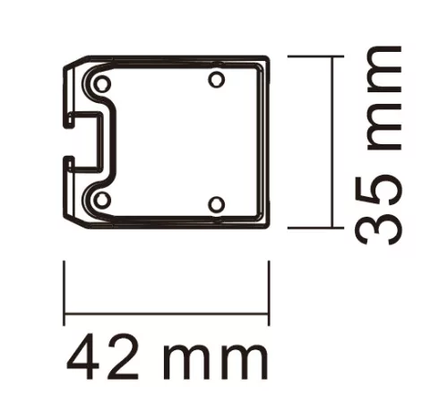 725011 Luminex LED FORGALMI TANÁCSADÓ + 3,1 M KÁBEL + KAPCSOLÓ, 772 MM, 5 x LED MODUL