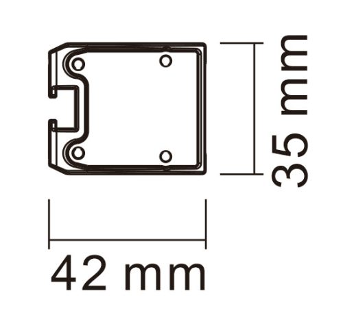 725014 Luminex LED FORGALMI TANÁCSADÓ VEZÉRLŐVEL + 4,9 M KÁBEL + KAPCSOLÓ, 1204 MM, 8 x LED MODUL