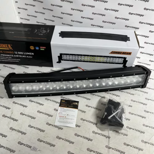725340 Luminex LED Fényhíd ívelt - 6600 Lumen, 9-32V + 0,4 m kábel, hossz 546 mm