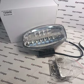   725858 Luminex LED Vezetőlámpa kombo LED DRL-el, Mérete: 242 x 93 x 182,5 mm