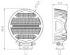 725864 Luminex LED menet lámpa helyzet lámpával 9000 lm