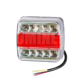 726179 Luminex LED Hátsó lámpa 2 kamrás, 9-33V + 0,15 m kábel