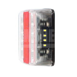 726180 Luminex  LED Hátsó lámpa 2 kamrás, 12V + 0,15 m kábel