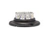 726208 Luminex LED bacons 3 csavaros felszerelés, 9-33V + 0,30 M kábel