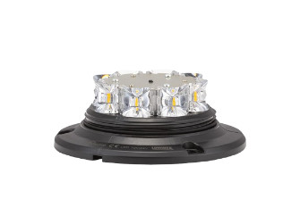 726208 Luminex LED bacons 3 csavaros felszerelés, 9-33V + 0,30 M kábel