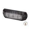 727451 Luminex LED FIGYELMEZTETŐ LÁMPA borostyánsárga, 9-33V + 0,3 M KÁBEL