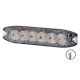 727462 Luminex 6x LED FIGYELMEZTETŐ LÁMPA borostyán, 9-33V + 0,15 M KÁBEL