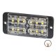 727488 Luminex 12x LED FIGYELMEZTETŐ LÁMPA borostyán, 9-33V + 0,3 M KÁBEL