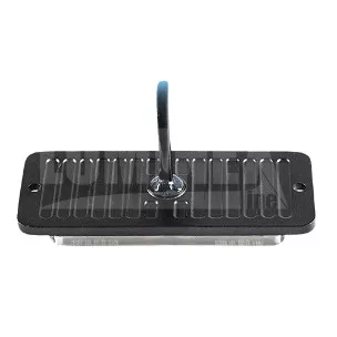 727488 Luminex 12x LED FIGYELMEZTETŐ LÁMPA borostyán, 9-33V + 0,3 M KÁBEL