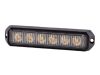 727489 Luminex LED FIGYELMEZTETŐ LÁMPA borostyánsárga, 9-30V + 0,4 M KÁBEL