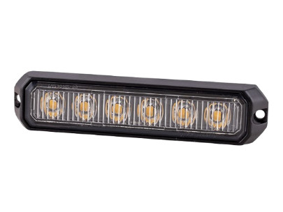 727489 Luminex LED FIGYELMEZTETŐ LÁMPA borostyánsárga, 9-30V + 0,4 M KÁBEL