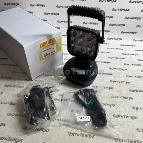728272 Luminex LED töltős Munkalámpa, ADR-hez megfelelő - 650 Lumen, 9-33V