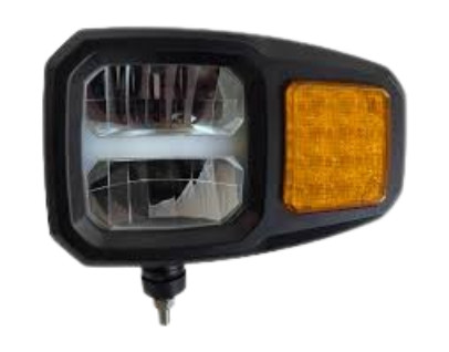 728322 Luminex Fényszóló első jelzővel + dugó deutsch, 1100 Lumen - jobb