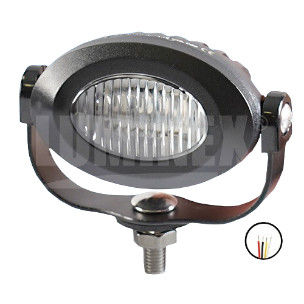 729461 Luminex LED FIGYELMEZTETŐ FÉNY PIROS - PREDATOR 2000, 9-33V + 0,4 M KÁBEL