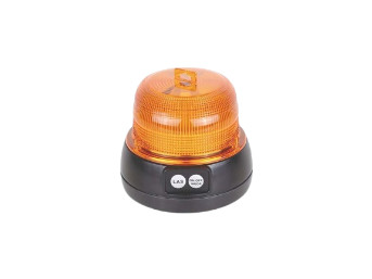 729902 Luminex LED sárga villogó mágneses, akkumulátoros, 9-33V
