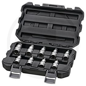 7301005 GRANIT BLACK EDITION 1/2" bitdugókulcskészlet, belső hatszög - 9 részes   7301005 GRANIT BLACK EDITION 1/2" bitdugókulcskészlet, belső hatszög - 9 részes