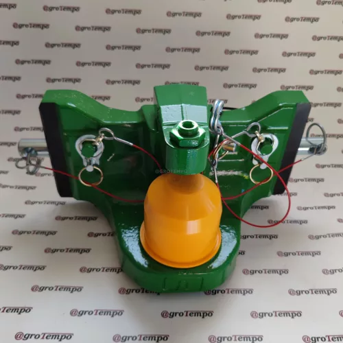 825A9044C Rockinger K80 Manuálisan állítható golyós zöld vonófej állítható magasságú támasztékkal 390 mm