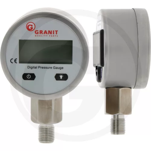 85050000 GRANIT Digitális nyomásmérő óra D=60 mm, 0-250 bar