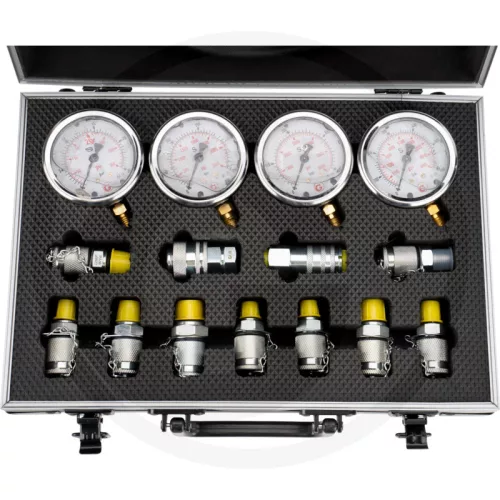 85050003 GRANIT Nyomásmérő klt 4 analóg órával, táskában