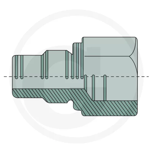 87000968 GRANIT X-Z80-C2 nyomástovábbító csatlakozó P80, Z80 típushoz
