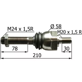 900521 Axiálcsukló