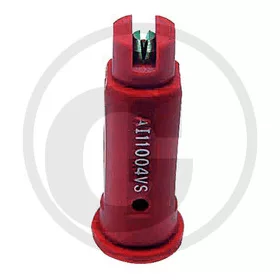 AI11004-VS TeeJet Injektorfúvóka AI 110° piros V2A