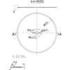 G13825091RN Kramp Lapos tárcsa 373 x 3,0 mm