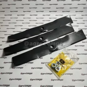 GY20684 John Deere Fűnyírókés-készlet, 54 hüvelyk