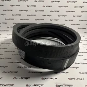   HXE176766 John Deere ferdefelhordó meghajtó ékszíj, tényleges hossz 2746 mm