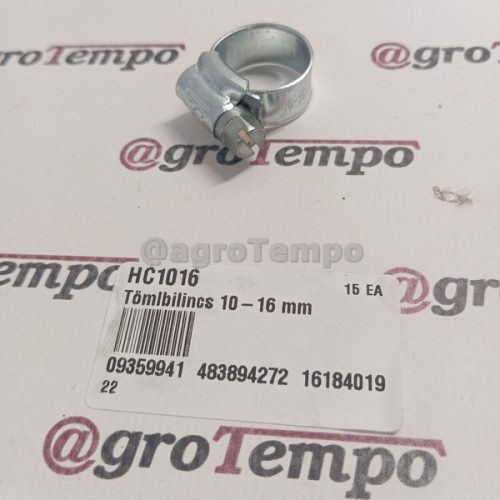 HC1016 KRAMP Tömlőbilincs 10-16 mm 
