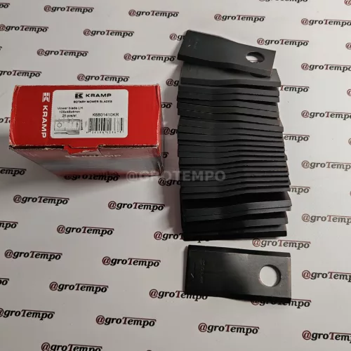 K6801420KR Kramp Kaszapenge jobb 105x48x4,3 mm, Ø20 mm-es furat, Kuhnhoz, 25-ös csomag