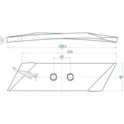 KK053090N Kramp kopócsúcs jobb