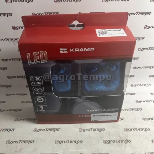 LA100021 Kramp Kék permetező lámpa szett 2x9W