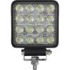 LA10024 KRAMP LED-es munkalámpa, 25 W, 3040 lm, négyzet, 10/30 V, 108x48x108 mm, spot, 16 LED-es