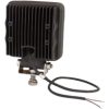 LA10024 KRAMP LED-es munkalámpa, 25 W, 3040 lm, négyzet, 10/30 V, 108x48x108 mm, spot, 16 LED-es