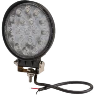 LA10046 LED-es munkalámpa, 36 W, 2850 lm, kerek, 10/30 V, Ø113,9 mm, fényvető, 18 LED-es, Kramp