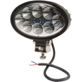  LA10058 KRAMP LED-es munkalámpa, 24 W, 2240 lm, ovális, 10/30 V, 141,5x64,5x90 mm, fényvető, 8 LED-es