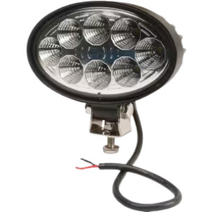 LA10058 KRAMP LED-es munkalámpa, 24 W, 2240 lm, ovális, 10/30 V, 141,5x64,5x90 mm, fényvető, 8 LED-es