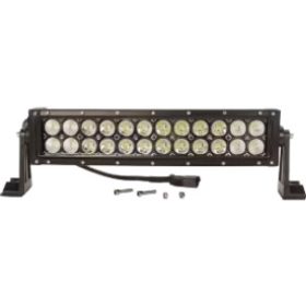   LA10308 KRAMP LED-es munka-fényhíd, 72 W, 6120 lm, téglalap, 12/24 V, fehér, 351,6x79,5 mm, Deutsch csatlakozós, kombinált, íves, 24 LED-es